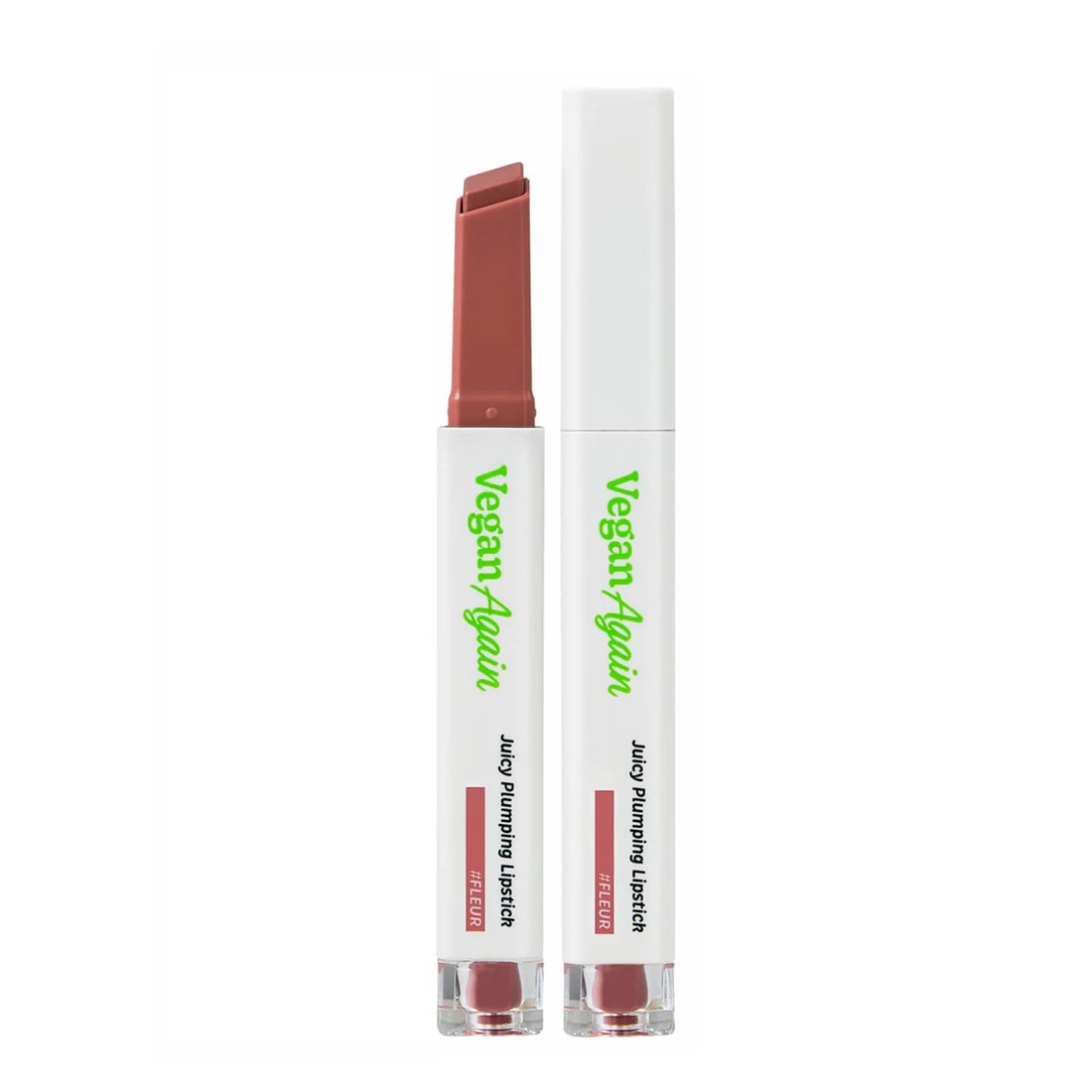 _Touch in SOL_ Vegan Again Juicy Plumping Lipstick __Fleur_ 2g